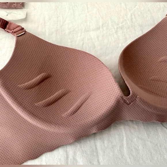 NWOT Women Push-Up Comfort NoWire Bra Seamless No Show Bra Seamless Bralette 34C - Picture 6 of 9